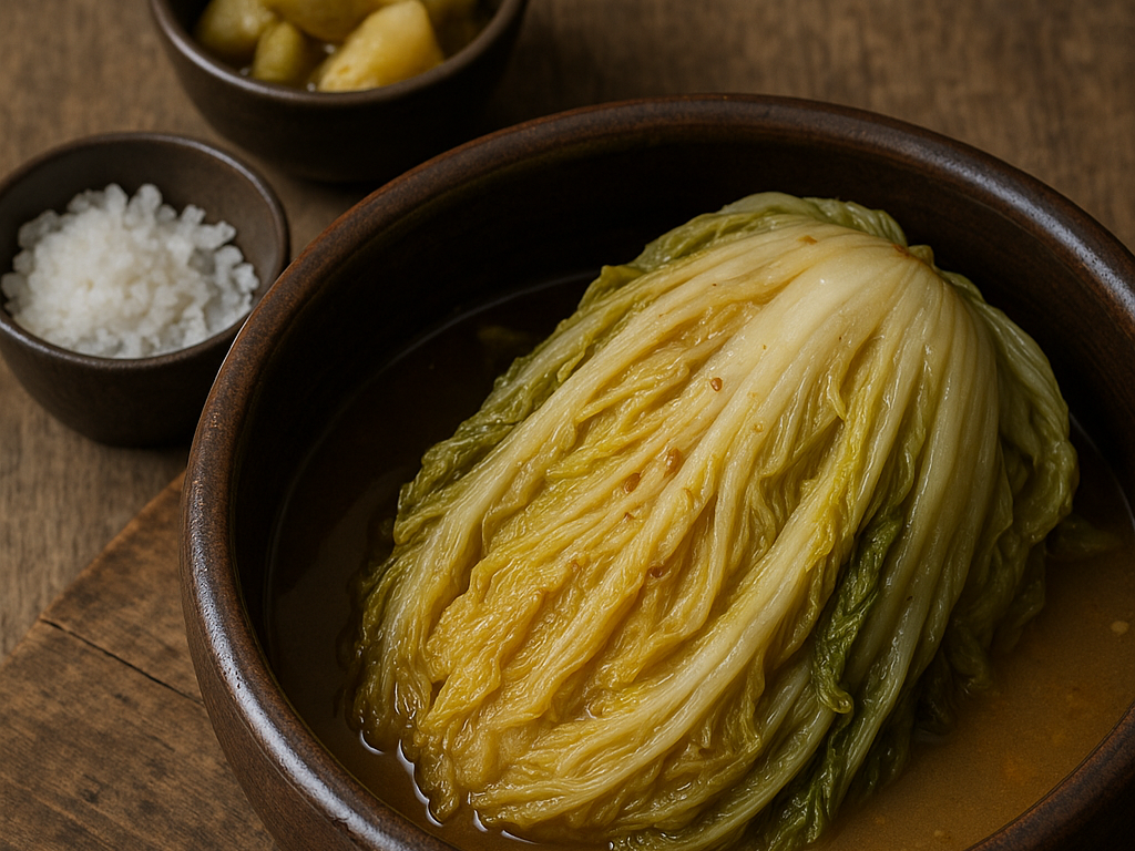 Kimchi - Samguk Sagi Kimchi-Salted cabbage without chili powder