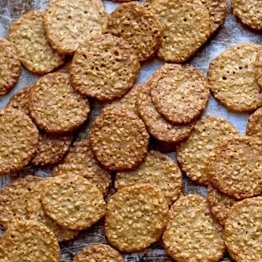 Benne wafers — traditional sesame cookies from Charleston.