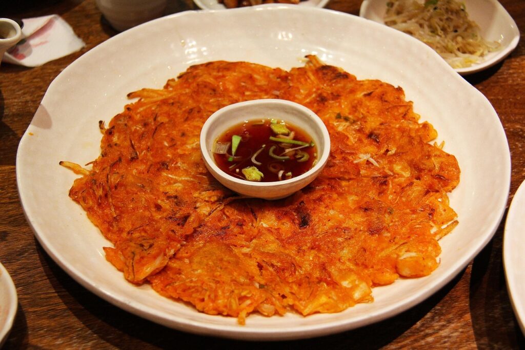 Kimchi-Kimchi Pancakes