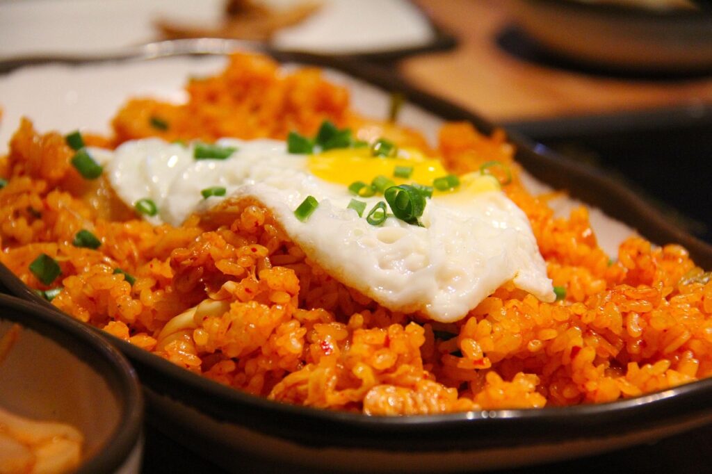 Kimchi-Kimchi fried rice