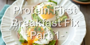 Avocado toast topped with sunny-side-up eggs and chives — a nutrient-dense, high-protein breakfast.